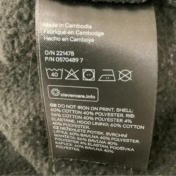 Divided San Francisco Crop Hooded Sweatshirt (Preowned) - Picture 5 of 5